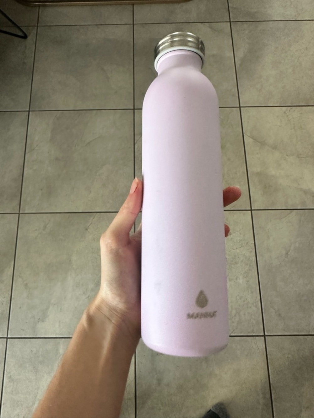 Manna Purple Stainless Steel Water Bottle